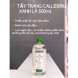 {Thanh lý date 4/2022} Nước tẩy trang Calliderm Eau Micellaire của Pháp | BigBuy360 - bigbuy360.vn