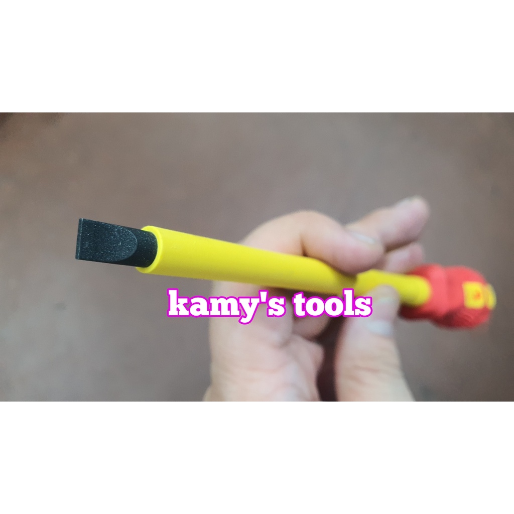 Tua vít bake dẹp cách điện Lancer 1000V 6mm cao cấp đài loan