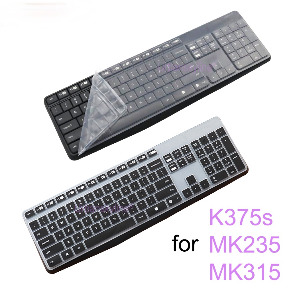 Miếng Dán Bảo Vệ Bàn Phím Không Dây Logitech Mk235 Mk315 K375S