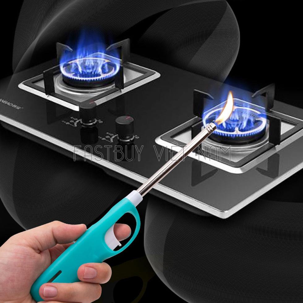 Cây Mồi Lửa Bếp Gas, Bếp Cồn Tiện Lợi - Được Làm Bằng Sắt Với Độ Bền Cao, Cán Dài Đảm Bảo An Toàn Khi Đánh