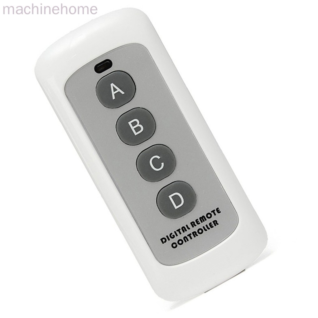 Remote điều khiển EV1527 433MHz 4 nút bấm cho hệ thống ga-ra nhà thông minh