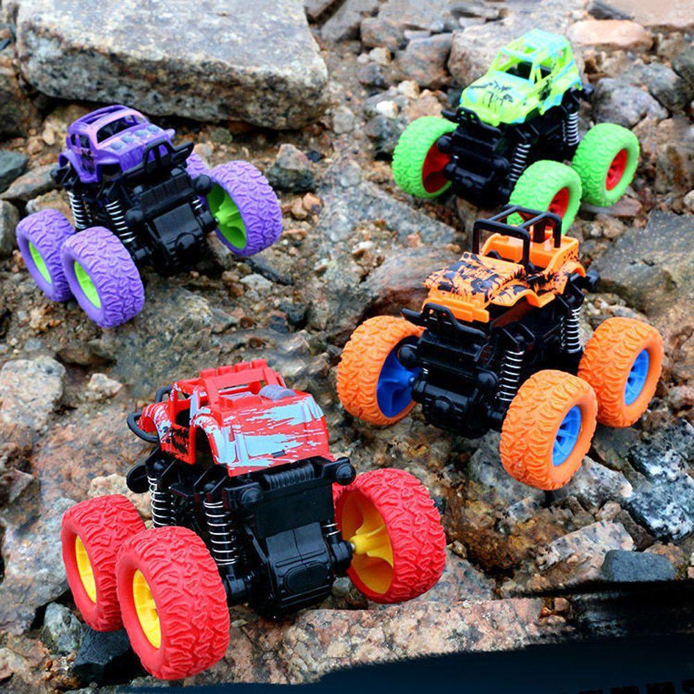 Bernardo Mô Hình Xe Hơi Đồ Chơi Dạng Lật 360 Độ Ma Sát Chống Vỡ Dành Cho Bé