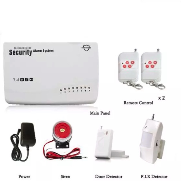Hệ thống chống trộm thông báo qua điện thoại Wireless GSM SmartHome
