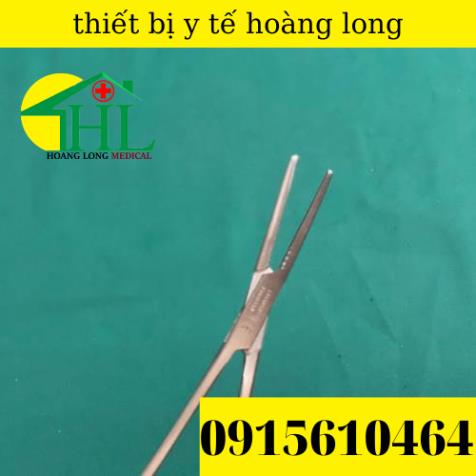 Panh Y Tế, Panh Gắp Phẫu Thuật, Pen Kẹp Y Tế, Panh Thẳng Không Mấu 14cm - Hàng Pakistan