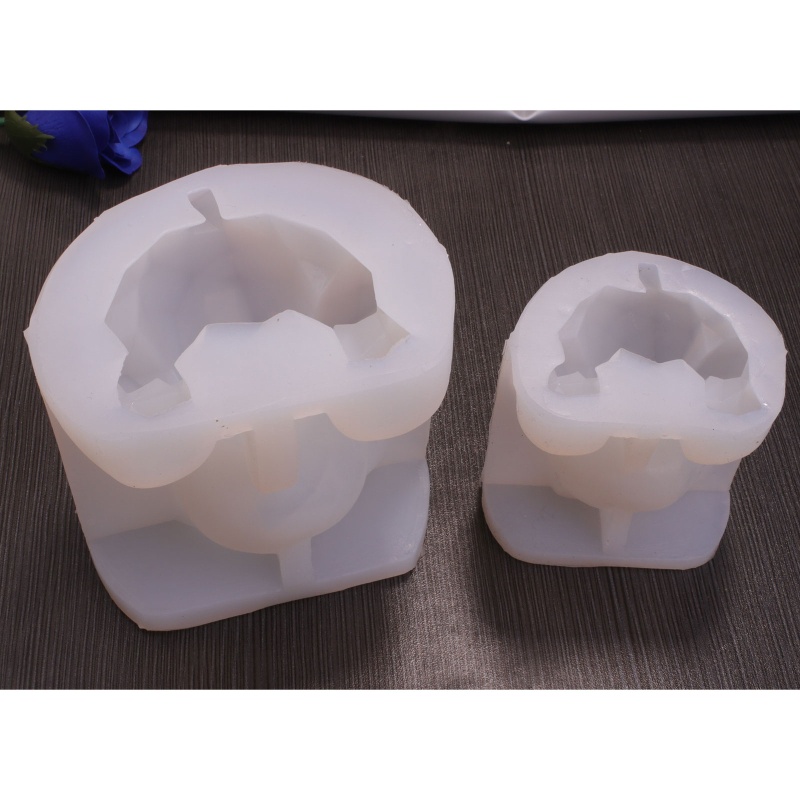 Khuôn Silicone Hình Gấu 3D Làm Xà Phòng DIY
