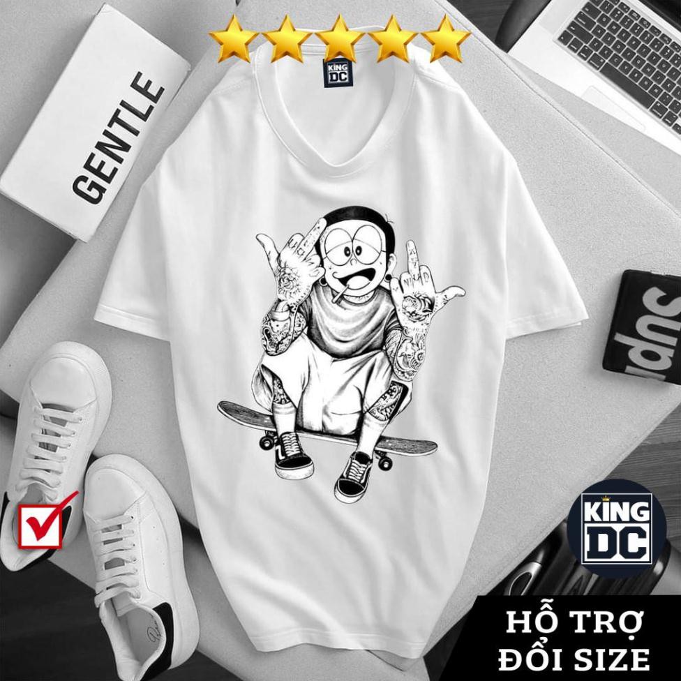 Áo thun Unisex form rộng ODC-Áo thun ngắn tay in hình NOBITA cực trẻ trung-cá tính-Dễ phối đồ-Hàng may xuất xưởng | BigBuy360 - bigbuy360.vn