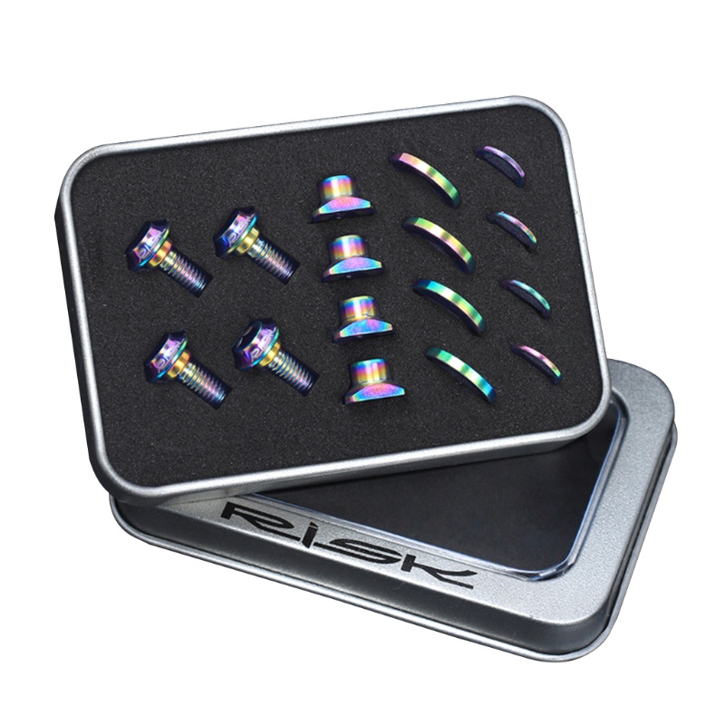 QQ Đai Ốc Gắn Phanh Xe Đạp Kèm 16 Ốc Vít Lắp Đặt Chuyên Dụng