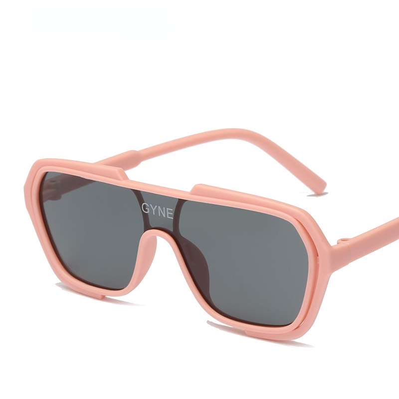 Kính mát gọng lớn màu sắc kẹo ngọt thời trang cho bé trai và gái