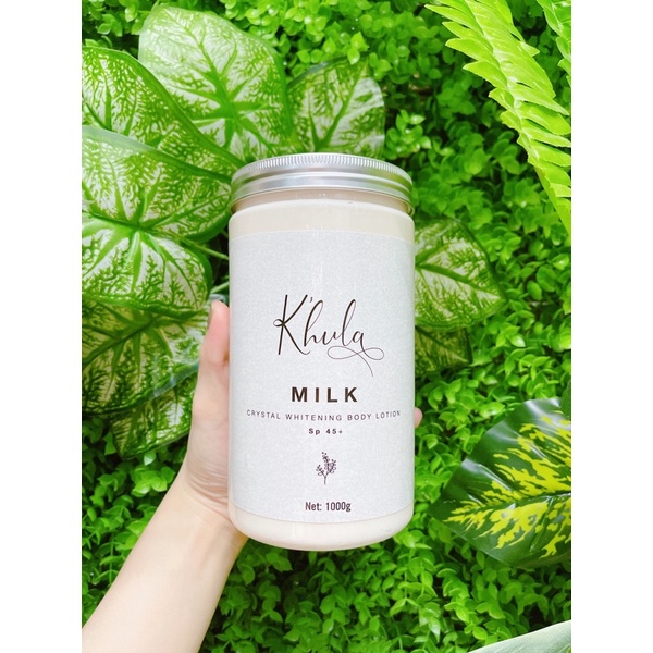 Kem dưỡng trắng da body K'HULA MILK, hộp 1000gr, không bết rít, không lộ vân kem,hàng chính hãng Huyền Milk Boutique