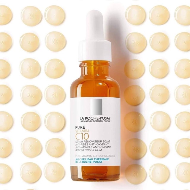 Serum của Larocherposay pure vitamin C10 cho da nhạy cảm