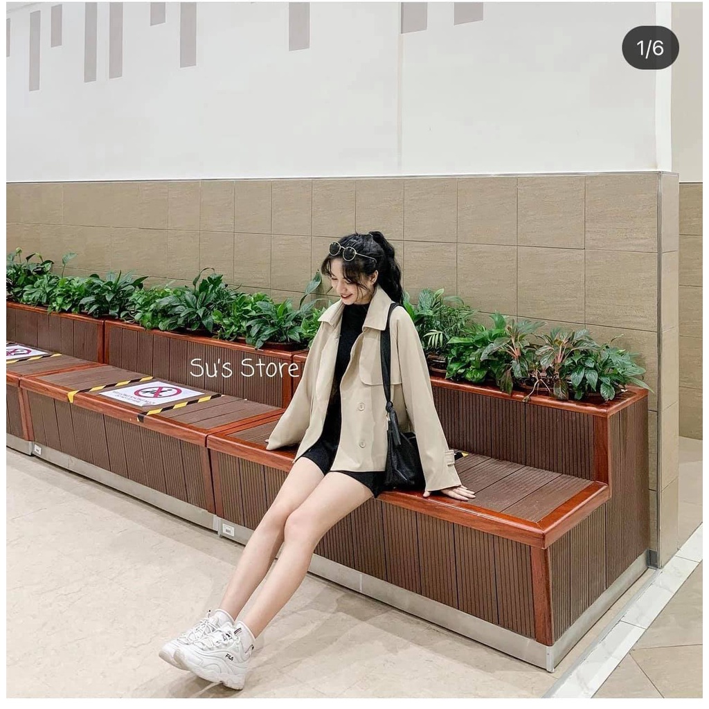 [HÀNG QC, SẴN] ÁO KHOÁC BLAZER, KÈM ĐAI, CHẤT GÔN NHẬT, 2 LỚP, KÈM ẢNH THẬT | BigBuy360 - bigbuy360.vn