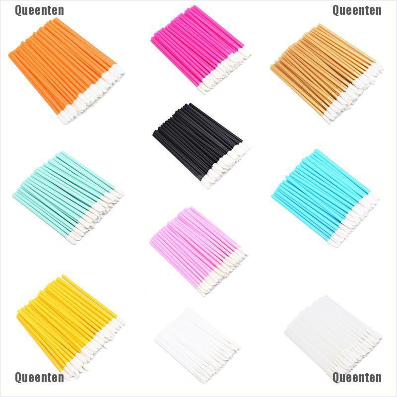 ★Nữ Hoàng★Set 50 Cọ Tô Son Môi Dùng Một Lần Tiện Dụng