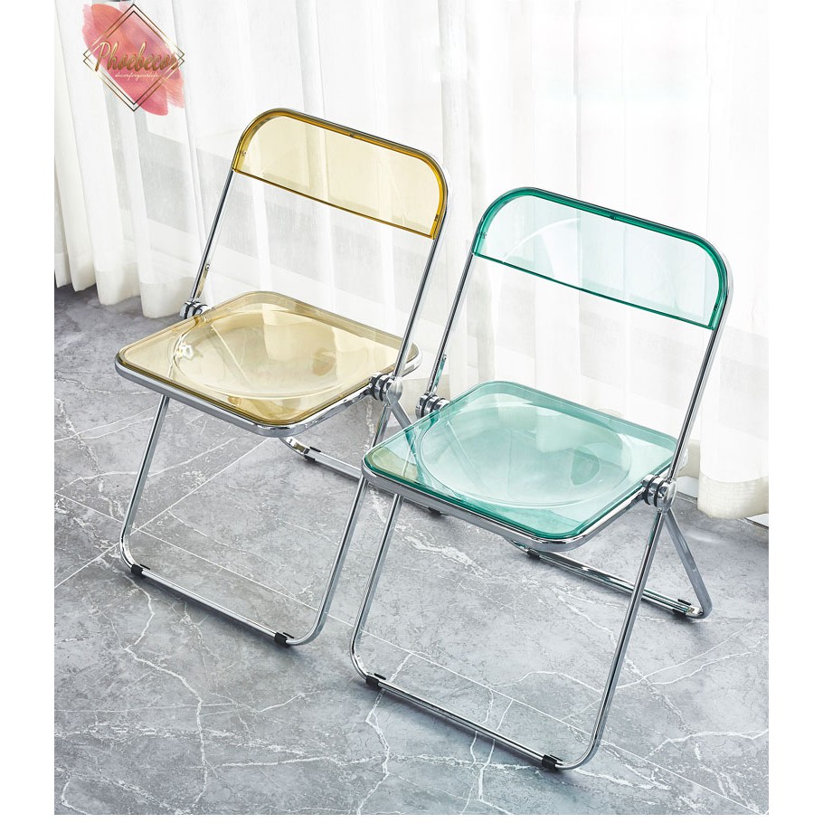 Ghế xếp inox bề mặt nhựa acrylic cao cấp - PB18 | BigBuy360 - bigbuy360.vn
