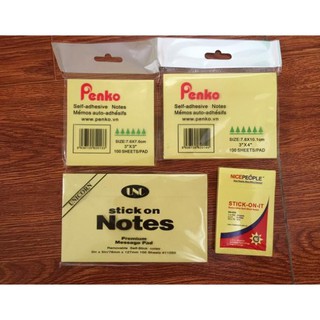 Giấy nhớ ( giấy note ) các size 3x2 3x3 3x4 3x5