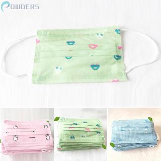 Bộ 50 Khẩu Trang Y Tế Chống Bụi In Họa Tiết Hoạt Hình