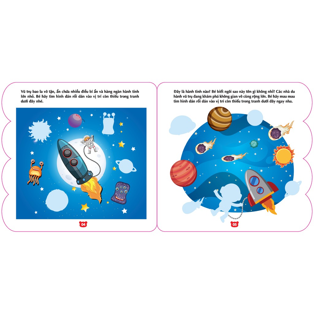 sách - Bóc dán hình thông minh IQ - EQ - CQ - Sticker for kids cuốn 3 (2-8t)
