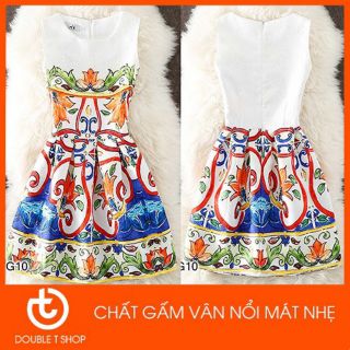 Váy gấm thời trang