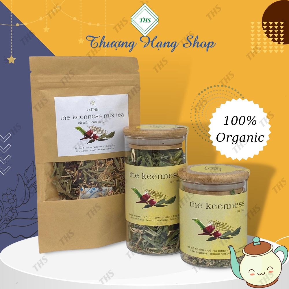 The Keenness Mix Tea - Trà giảm cân Detox, Giúp Giảm Căng Thẳng, Thanh Lọc Cơ Thể.