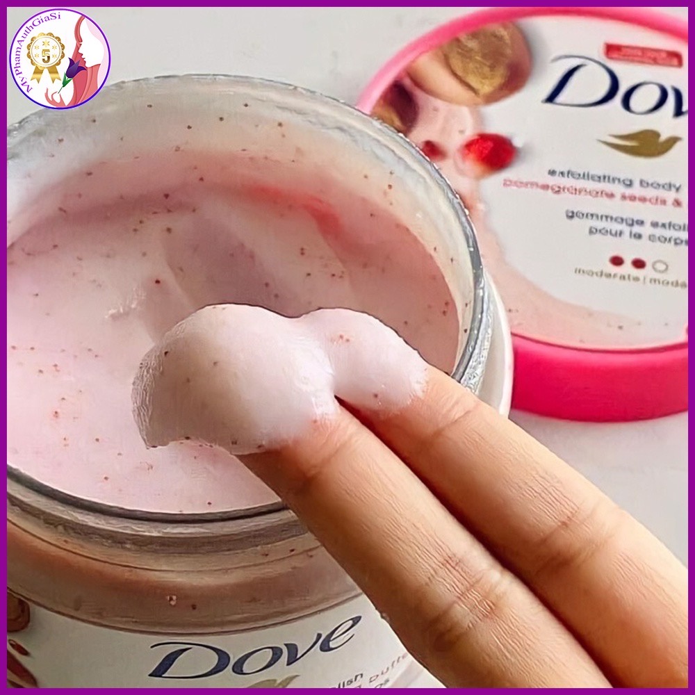 Tẩy Da Chết Dove Exfoliating Body Scrub 298gr Của Mỹ.