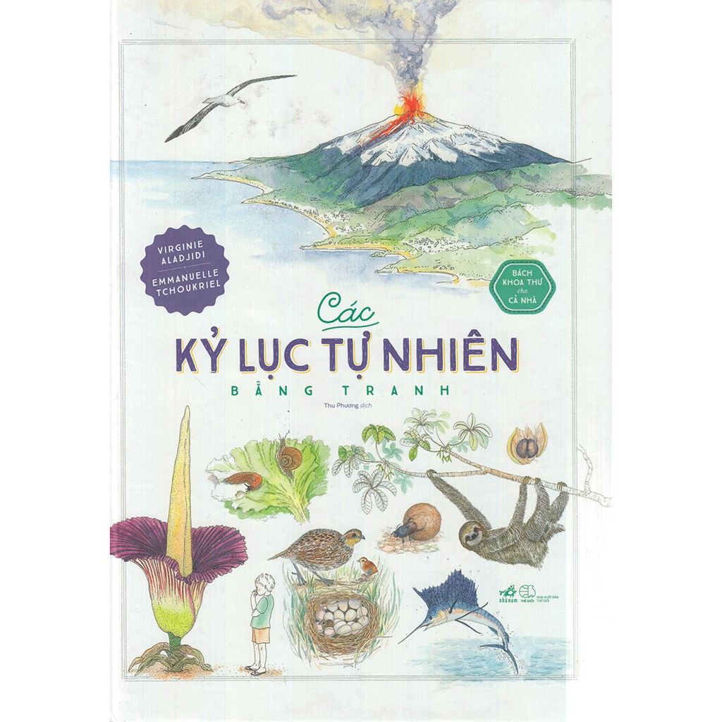 Sách - Các Kỷ Lục Tự Nhiên Bằng Tranh