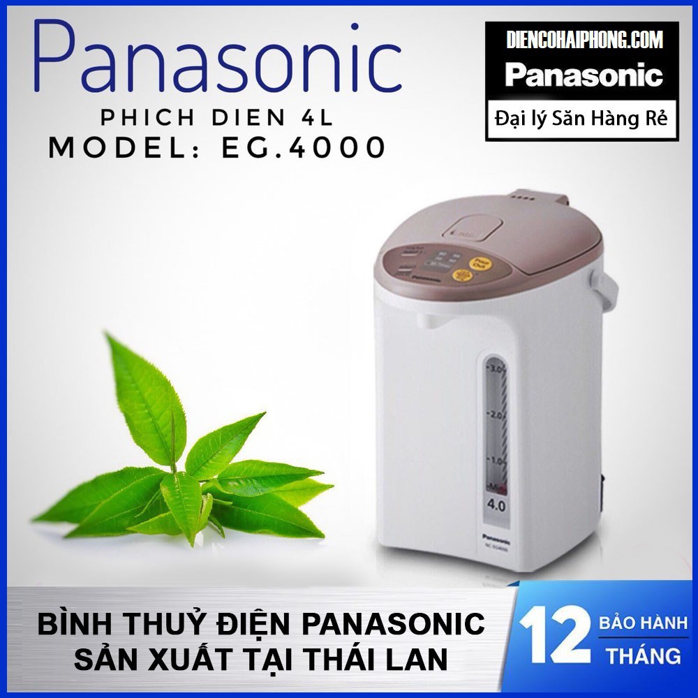 Bình thủy điện Panasonic NC-EG4000