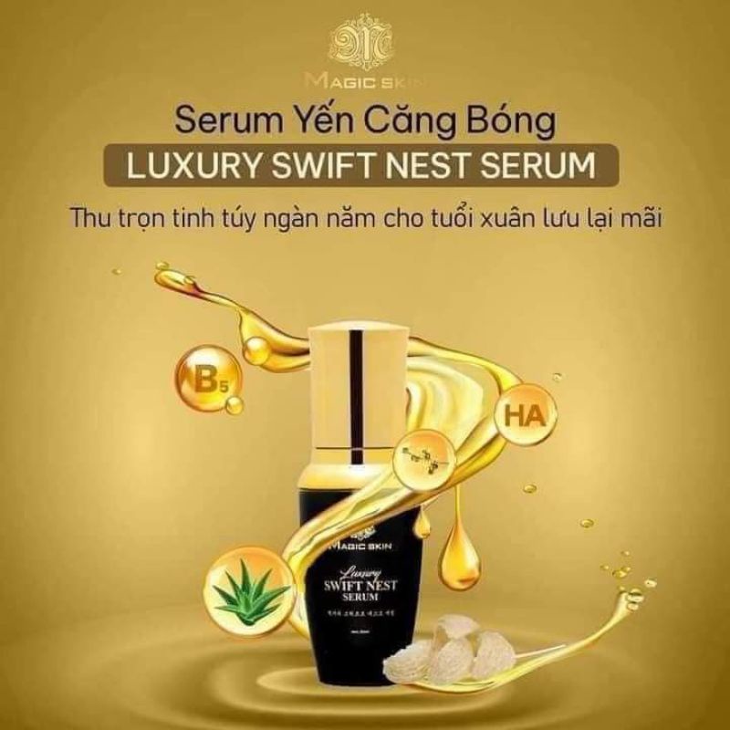 Srum yến tươi luxury swift nest MAGIC SKIN