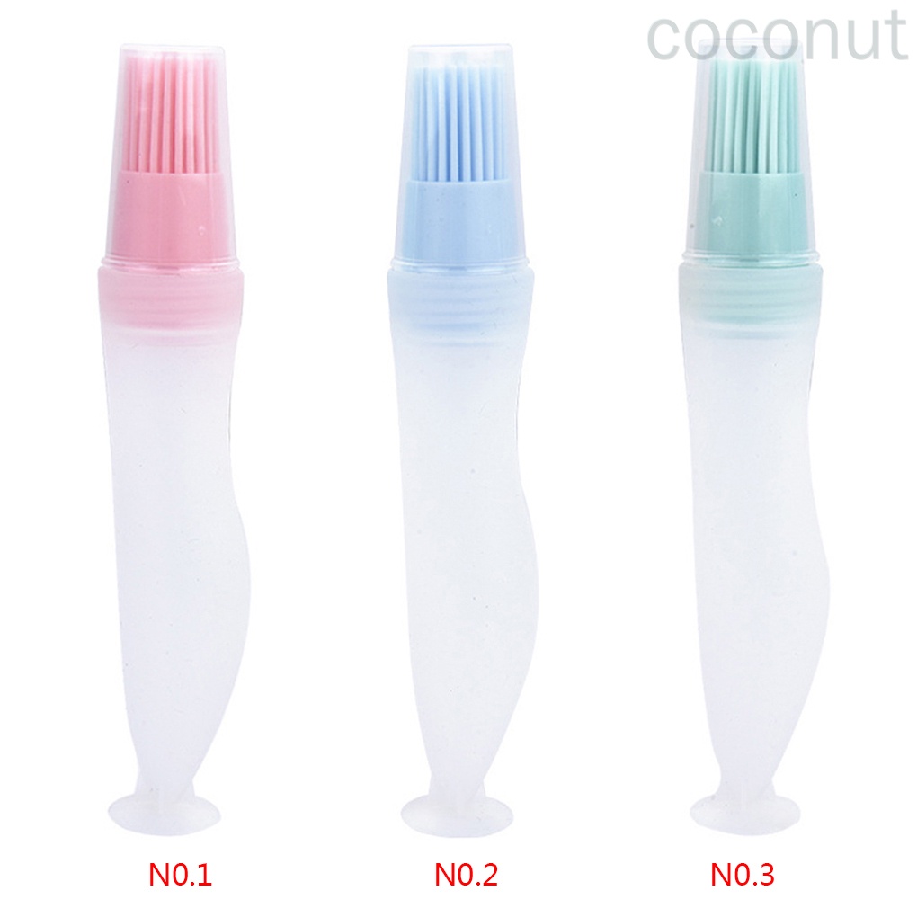 Cọ Silicon Cấp Thực Phẩm Dùng Quét Dầu / Nước Sốt Chịu Nhiệt Cao Tiện Dụng