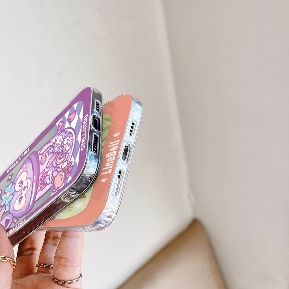 Ốp Điện Thoại Tpu Mềm Hình Disney Stellalou Linabell Cho iPhone 11 12 13 pro max XS X XR XSMax 7 8 6 6s plus SE 2020