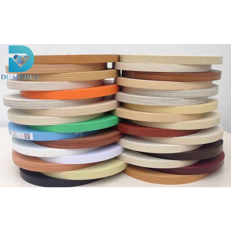 Chỉ nhựa PVC 21mm màu đơn sắc Xanh Đỏ Vàng ... Chỉ dán cạnh 2 phân, Chỉ nẹp MDF, MFC