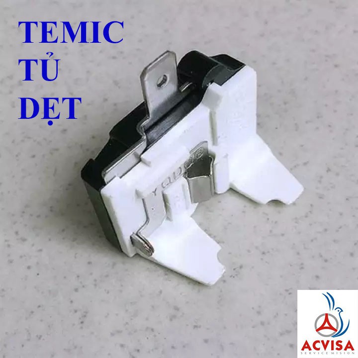 Combo 3 Rơ le Tecmic Block Tủ Lạnh - Relay Tecmit bảo vệ máy nén - Termit Termic Loại Dẹt 1/2 Đến 1/10