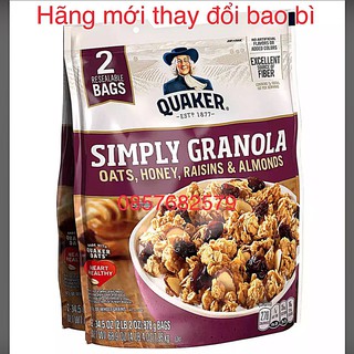 {date 25/4/2021} Ngũ cốc Mỹ ăn liền Granola túi 978g