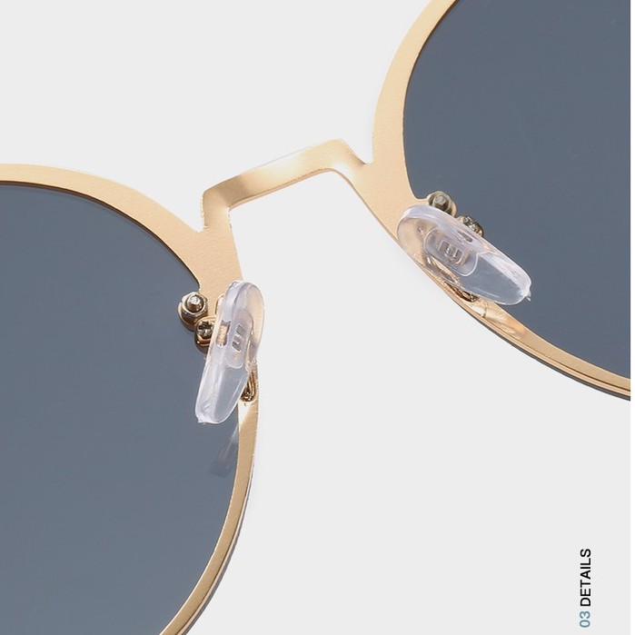 Kính mát mắt mèo gọng kim loại cho nam nữ