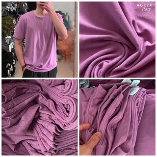 Áo thun cộc tay nam nữ AGE2X