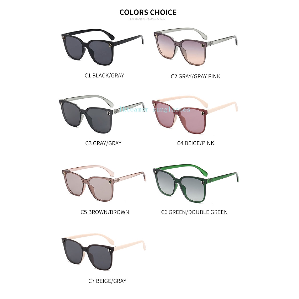 Kính Mát Gọng Chữ D Thời Trang Cho Nam Nữ 2020