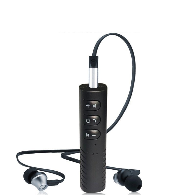 Đầu thu bluetooth 5.0 nhỏ gọn tiện dụng tích hợp pin sạc tích hợp tăng giảm âm lượng tạm dừng