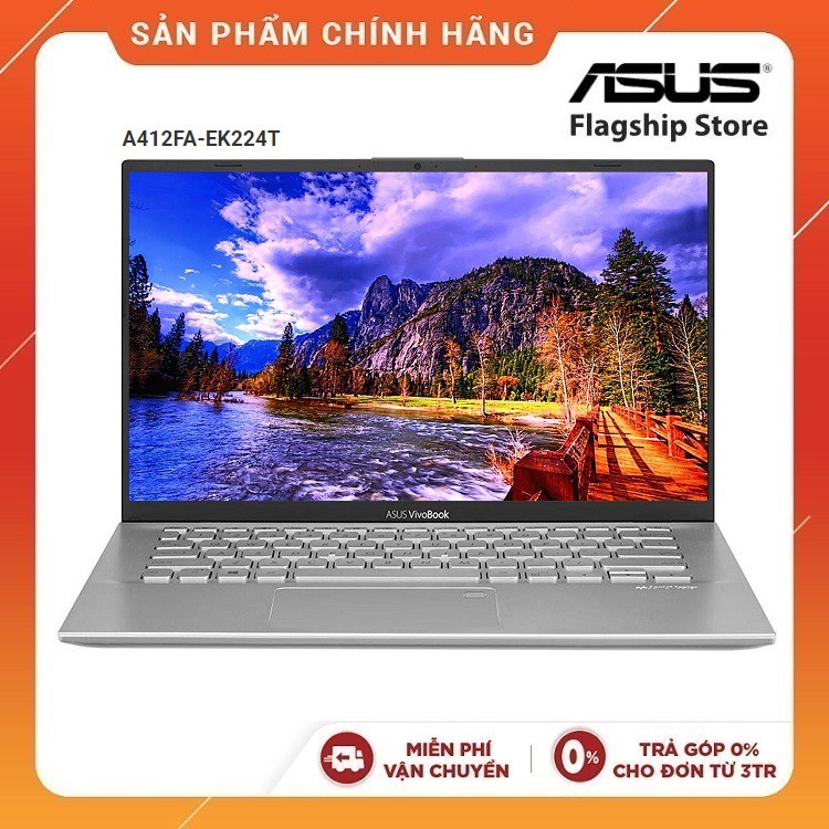 Laptop Asus Vivobook 14 A412FA-EK224T Core i5-8265U | 8GB| 512GB| Win10 | WebRaoVat - webraovat.net.vn