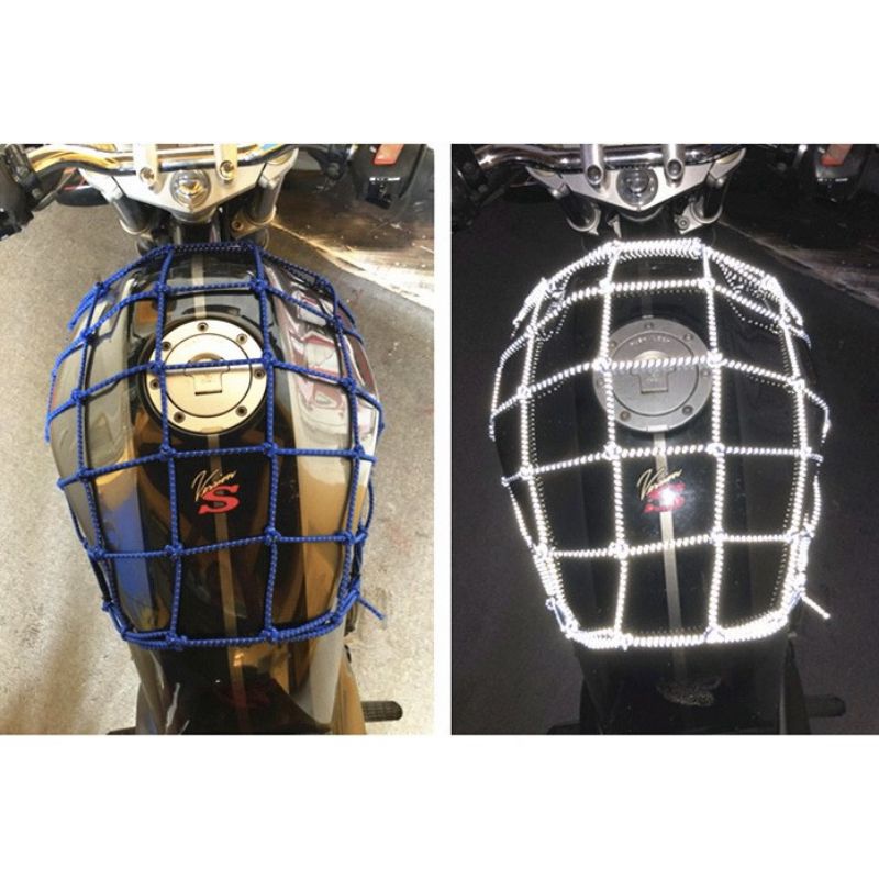 Lưới ràng đồ, Lưới ràng bình xăng phản quang cho xe máy