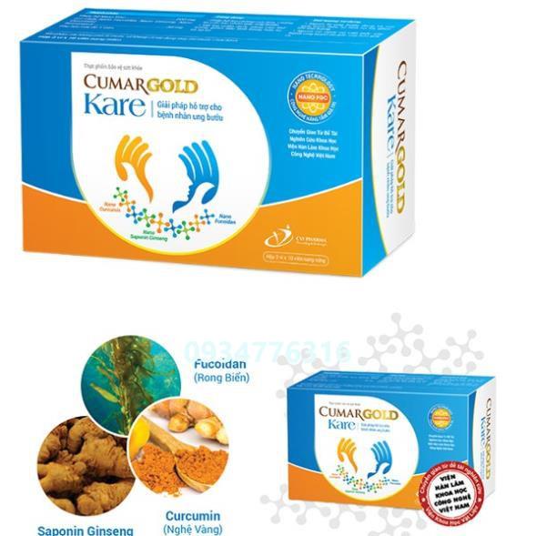 ✅ Cumargold Kare giải pháp hỗ trợ cho bệnh nhân ung bướu