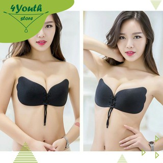Áo Dán Ngực Cánh Tiên Bra tạo khe có dây rút - 4YOUTH STORE