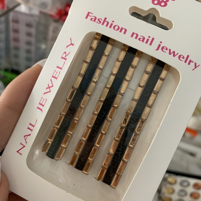 Mẫu dây  gắn móng (combo5 sét ngẫu nhiên không trùng -100k)