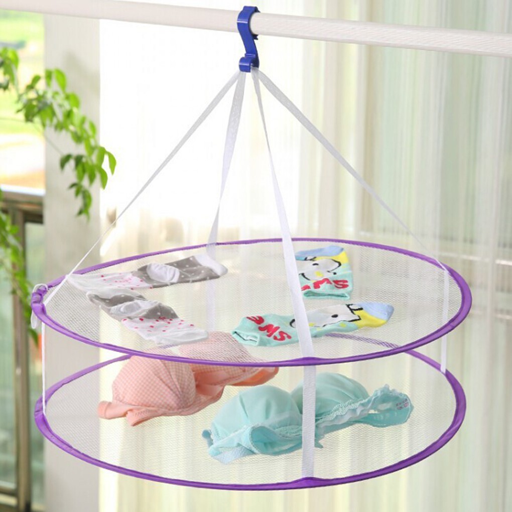 Giỏ phơi quần áo nhiều tầng tiện dụng