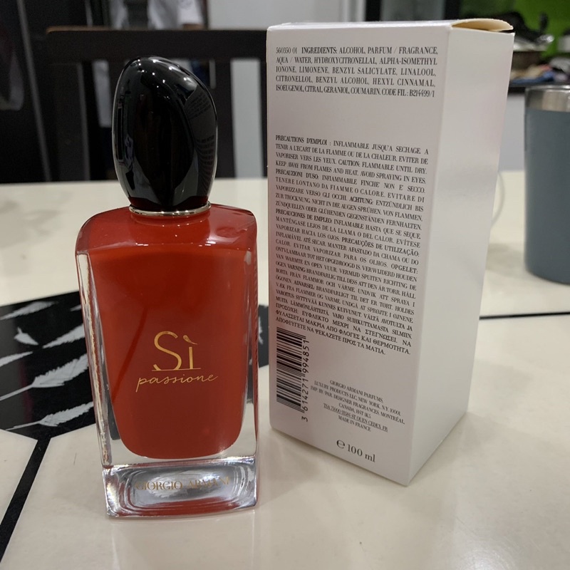 Nước hoa tester sì passione edp 100ml (như hình)