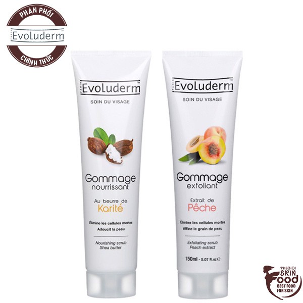 Tẩy Tế Bào Chết Chiết Xuất Từ Các Loại Hạt Evoluderm 150ml
