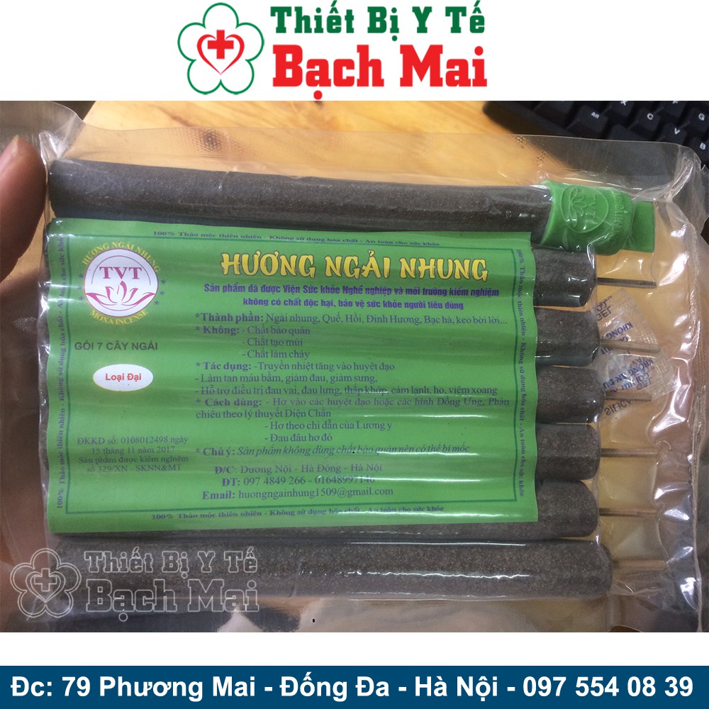 Nhang Ngải Cứu - Hương Ngải Nhung [10 Cây,7 Cây]