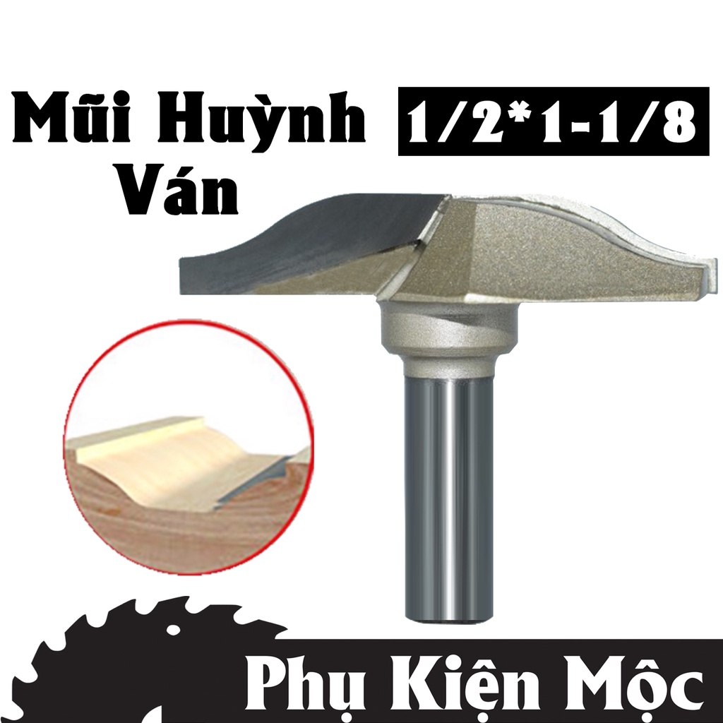 Mũi Phay Gỗ Huỳnh Ván Cong Tideway Cao Cấp