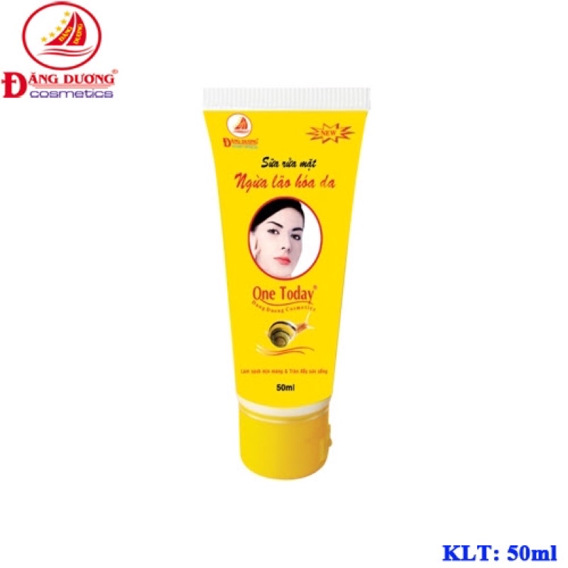 Sữa rửa mặt ốc sên one today
