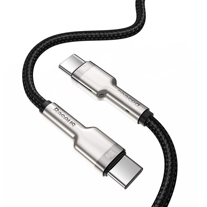 Cáp Sạc Nhanh 5A 100W Type C to Type C Chính hãng Baseus.