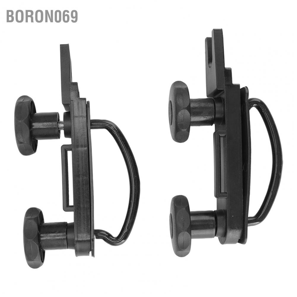Boron069 Boron069 Bộ phụ kiện lắp trên mái đa năng U Vít Locknut Gioăng cao su Phụ hành lý nhẹ cho hầu hết các kiểu xe