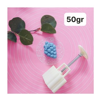 Khuôn Trung Thu Lò Xo 1 Mặt Hình Quả Nho 50g Mẫu 2021