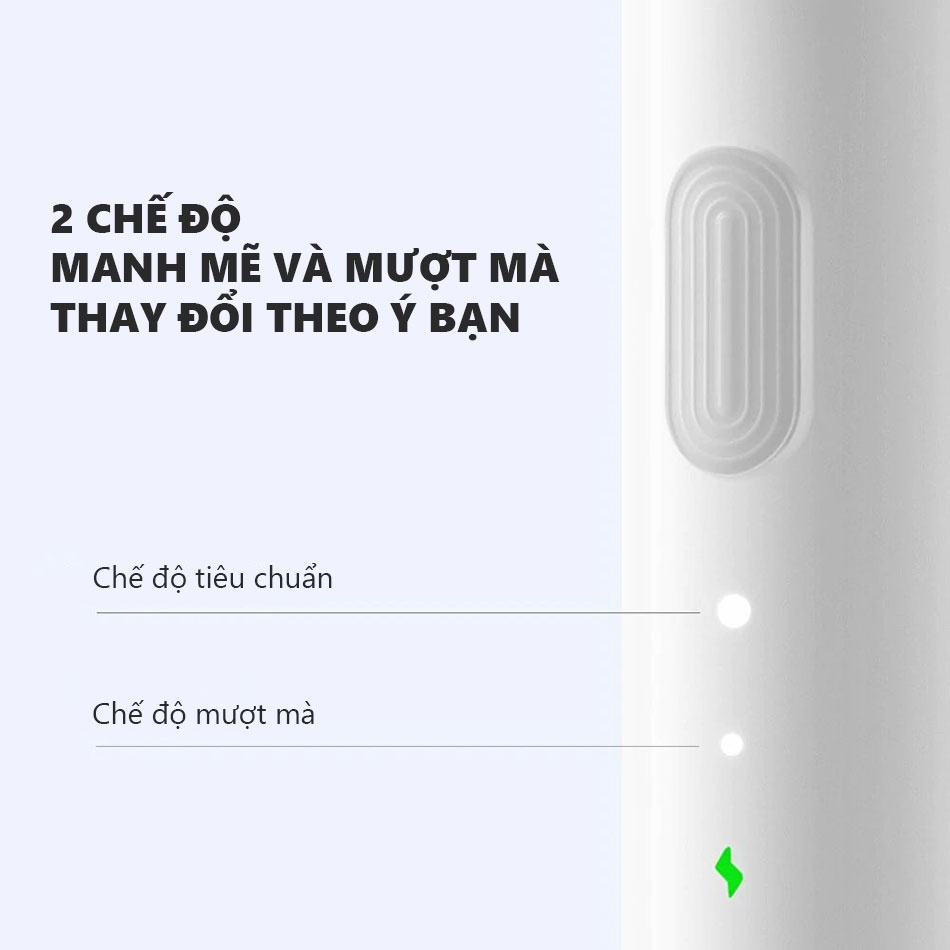 Bàn chải điện xiaomi Shell DRBEI Sonic BETC01 3 màu hồng trắng xanh